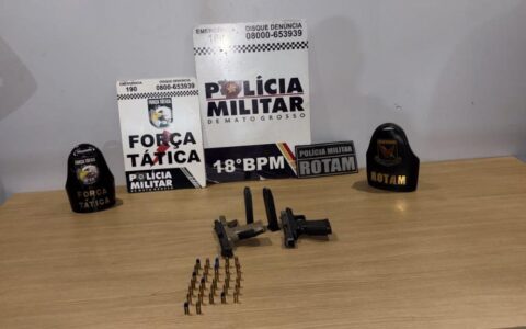 Polícia Militar do MT liberta vítimas de sequestro em residência e prende quatro criminosos