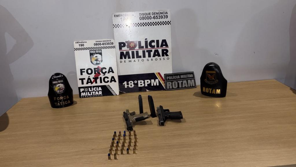 Polícia Militar do MT liberta vítimas de sequestro em residência e prende quatro criminosos