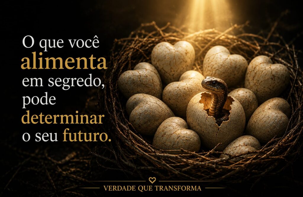 O que você alimenta em segredo pode determinar seu futuro.
