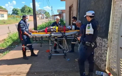 Ciclista fica ferido após acidente na zona Leste de Porto Velho