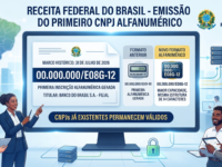 Receita Federal gera o primeiro CNPJ em formato alfanumérico