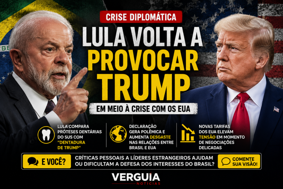 Lula volta a fazer críticas a Trump em meio à tensão diplomática entre Brasil e EUA