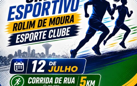 Aberto as inscrições para o 1º Circuito Esportivo que promete movimentar Rolim de moura com corrida de 5 Km