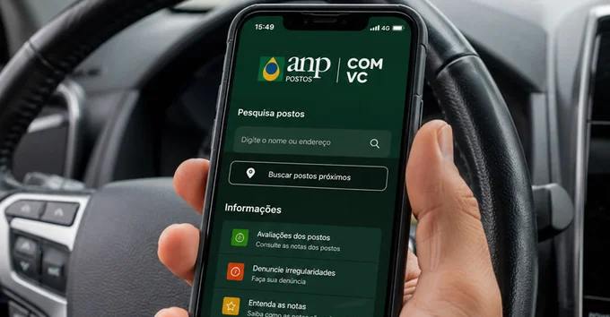 “ANP com VC – Postos”: aplicativo disponibiliza dados de postos e canal de denúncias ao consumidor