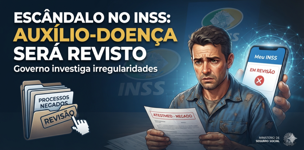 Suspeita de Fraude: Governo afasta 167 peritos do INSS por rejeição em massa de auxílio-doença