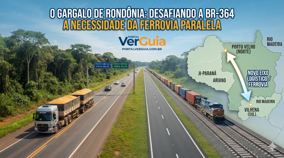 O Elo Frágil da Amazônia: Por que Rondônia não pode mais depender apenas da BR-364?
