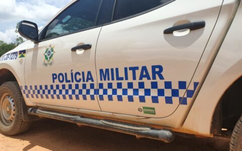 Motociclista embriagado foge de abordagem, bate em viatura da PM e acaba preso na zona rural de Santa Luzia d’Oeste
