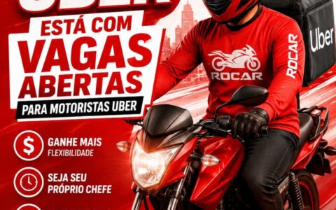 Rocar abre cadastro para motociclistas que desejam trabalhar com transporte por aplicativo em Rolim de Moura