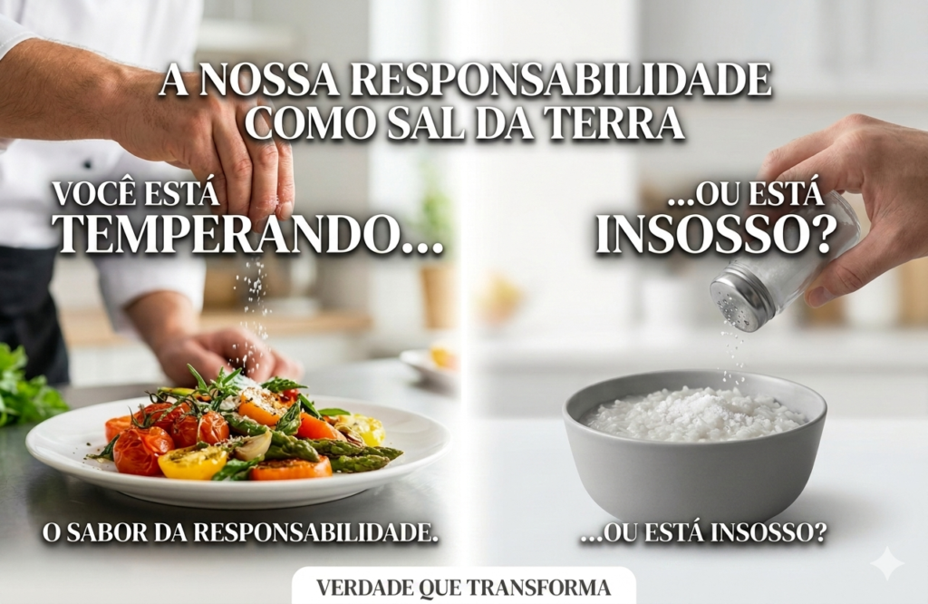 No Reino de Deus, a omissão é uma escolha com consequências eternas.