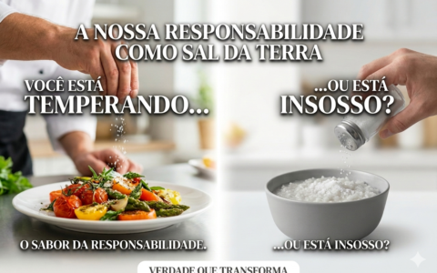 No Reino de Deus, a omissão é uma escolha com consequências eternas.