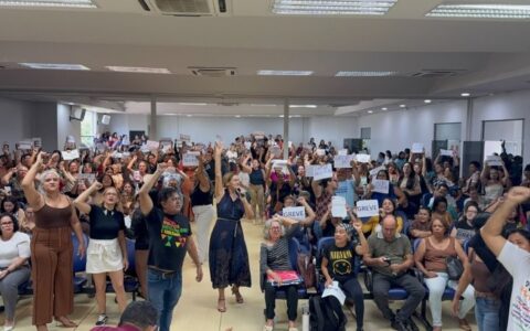 “Greve na Educação: servidores de Porto Velho aprovam paralisação e aulas podem ser afetadas a partir de quarta-feira”