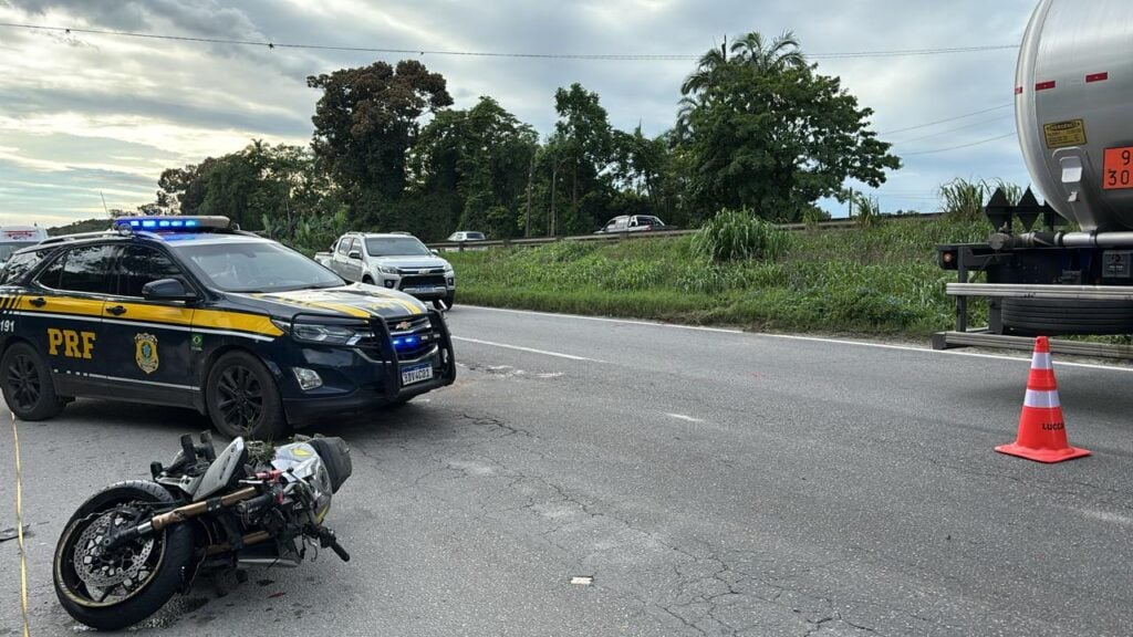 Acidentes com motocicletas crescem 40% nas rodovias federais de Rondônia no primeiro semestre de 2026