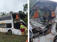 Acidente com ônibus na BR-040 deixa 10 vítimas fatais e dezenas de feridas no Rio de Janeiro
