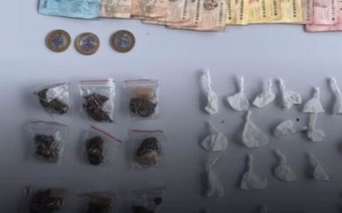 Adolescente é apreendido com drogas, dinheiro e motocicleta durante operação da Polícia Civil em Abunã