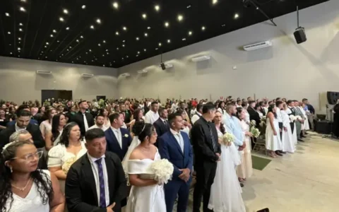 Casamento Comunitário oficializa união de 40 casais em Porto Velho