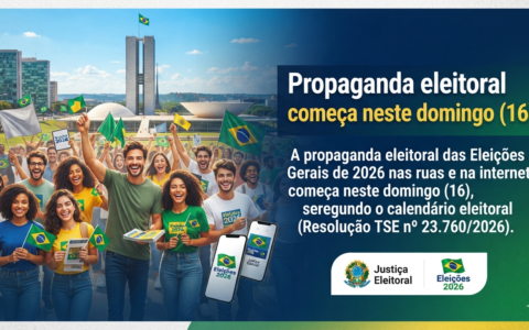 Propaganda eleitoral começa neste domingo (16), conheça as regras
