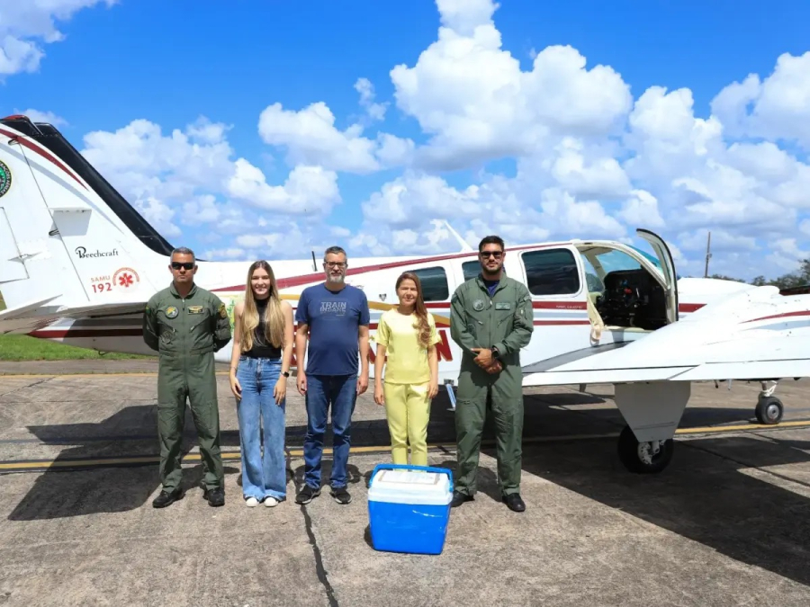 Ciopaer transporta fígado de Rondônia para transplante e ajuda a salvar paciente no Acre