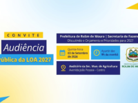 População rolimourense é convocada a participar da audiência publica sobre orçamento de 2027