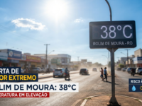 Calor extremo: Rolim de Moura registra 38 °C antes das 10h30 e devemos estar alertos para os cuidados com a saúde