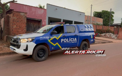 Homem é esfaqueado durante discussão em bar e suspeito é preso pela PM em Rolim de Moura