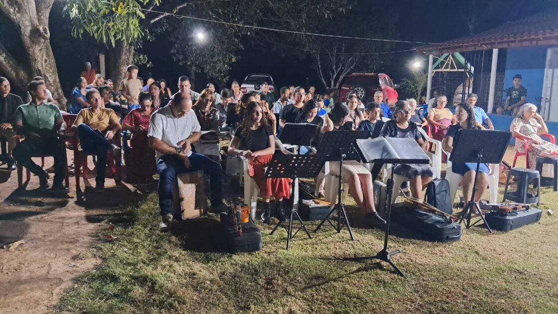 Assembleia de Deus celebra 11 anos de ponto de culto e reúne fiéis na Linha 180, em Rolim de Moura