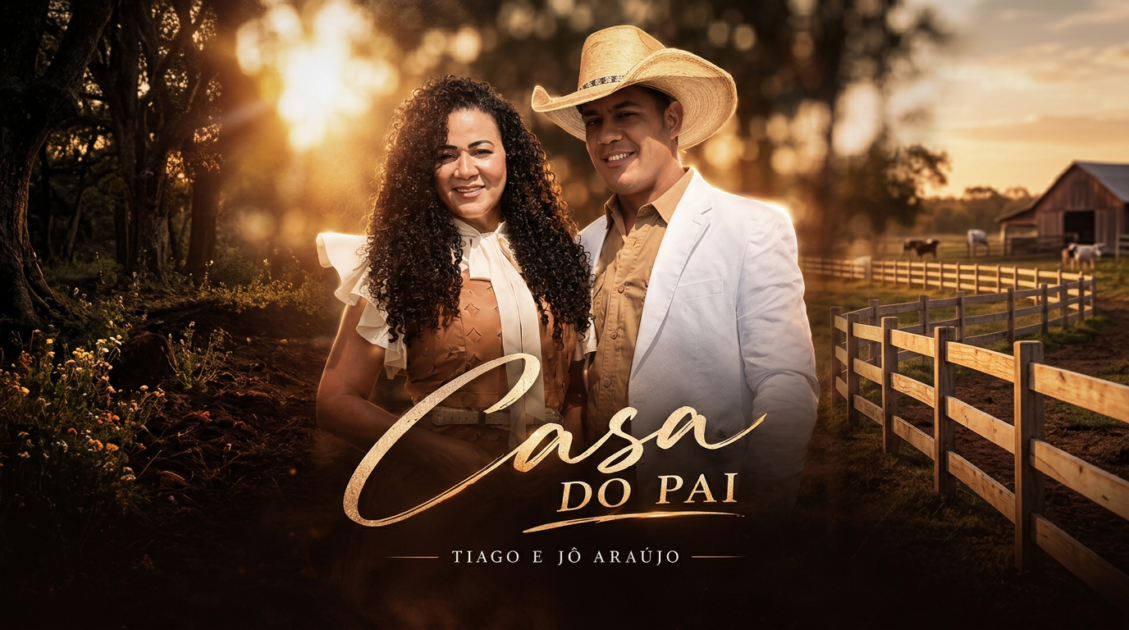 Dupla sertaneja gospel de Rondônia lança nova canção gravada nos Estados Unidos