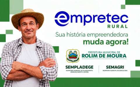 Prefeitura de Rolim de Moura abre inscrições para curso gratuito Empretec Rural
