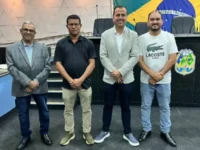 Presidente do Rolim de Moura e Secretário de Esportes de Alta Floresta participam de workshop da FFER e CBF em Ji-Paraná