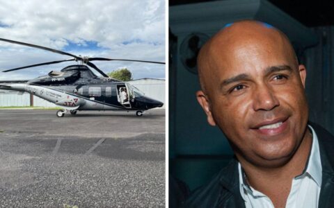 Helicóptero ligado à empresa de Neymar desaparece em SC com o cantor Rick a bordo