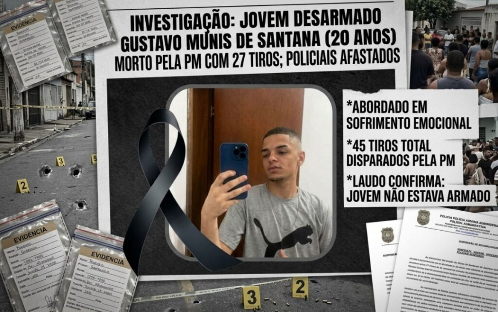 Jovem desarmado morre após ser atingido por 27 tiros da PM em São Paulo; policiais são afastados