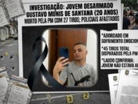 Jovem desarmado morre após ser atingido por 27 tiros da PM em São Paulo; policiais são afastados