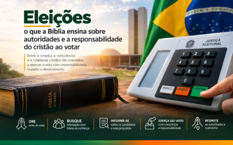Eleições: o que a Bíblia ensina sobre autoridades e a responsabilidade do cristão ao votar