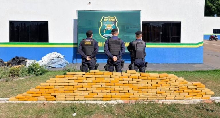 Ação integrada apreende quase 415 kg de drogas e prende suspeito em Rolim de Moura