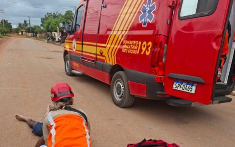 Sequência de três acidentes deixou três pessoas feridas em Rolim de Moura neste sábado