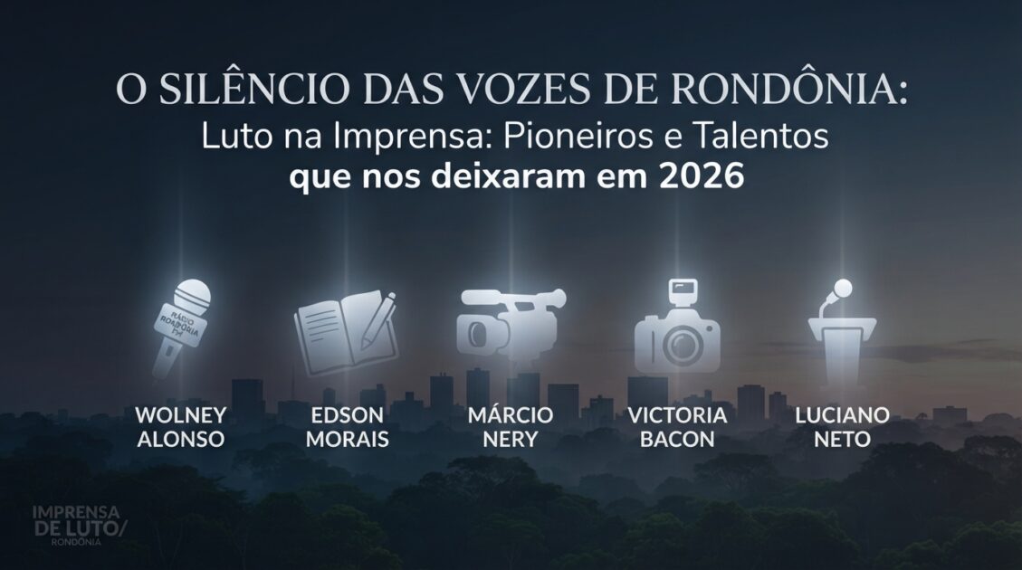 O silêncio das vozes: por que o ano de 2026 se tornou um dos mais tristes para a imprensa de Rondônia