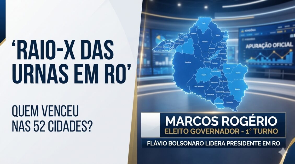 Raio-X das Urnas em RO: Quem venceu a disputa eleitoral nas 52 cidades?