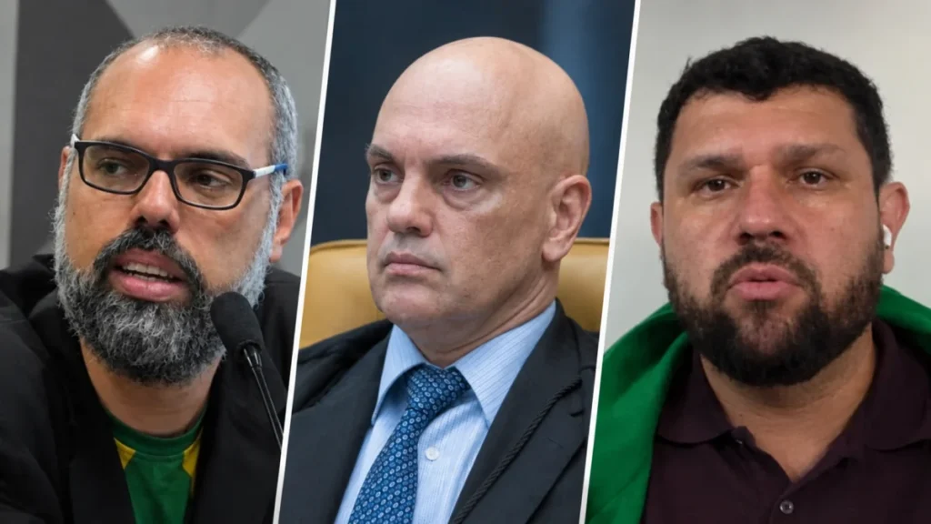 Moraes arquiva investigação contra Allan dos Santos e Eustáquio e revoga prisões após parecer da PGR