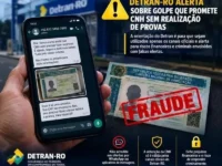 Detran-RO alerta população sobre golpe que promete CNH sem realização de provas
